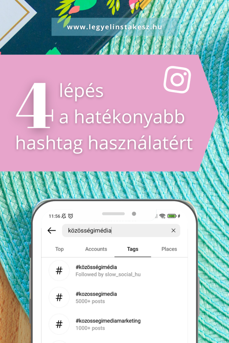 4 lépés a hatékonyabb hashtag használatért